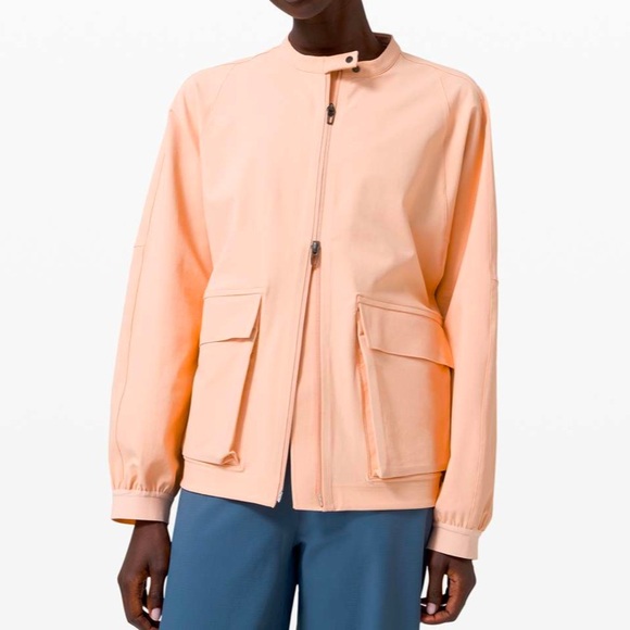 Lululemon Kosaten Jacket Lab Peach Satin